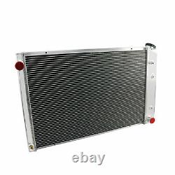 4 Row Radiator Shroud Fan for 73-87 Chevy C/K C10 C20 C30 Truck Pickup GMC 73-91