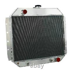 4-Row Radiator fits 1966-1979 Ford Bronco Truck F-100 F-150 F-250 F-350 Chevy V8