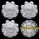 4 For 2003-14 Dodge Ram Truck 17 Chrome 8 Lug Wheel Center Hub Caps Rim Covers