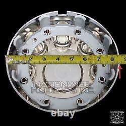 4 for 2003-14 Dodge Ram Truck 17 Chrome 8 Lug Wheel Center Hub Caps Rim Covers