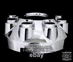 4 for 2003-14 Dodge Ram Truck 17 Chrome 8 Lug Wheel Center Hub Caps Rim Covers