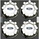 4pcs Wheel Hub Center Cap Chrome 8 Lug Lh Or Rh For Ford Super Duty Pickup Truck