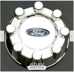4pcs Wheel Hub Center Cap Chrome 8 Lug LH or RH for Ford Super Duty Pickup Truck