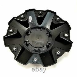 4x Mayhem Gloss Black Truck Wheel Rim Center Caps C108010 C806801-1CAP