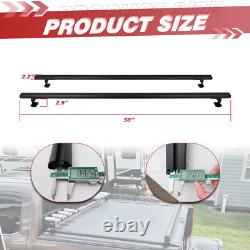 50Truck Cap&Topper Ladder Roof Rack Adjustable Van Rack for Kayak Canoe Lumber