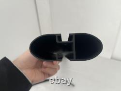 53 Adjustable Truck Cap Topper 3 Crossbars Aluminum Ladder Roof Rack Black