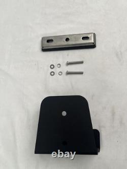 53 Adjustable Truck Cap Topper Ladder Roof Rack for Universal Truck, Black 2 bar