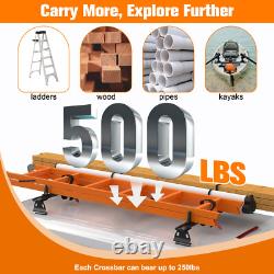 53 Truck Cap Topper Rack Ladder Roof Rack for Ford Transit Connect, RAM, Nissan