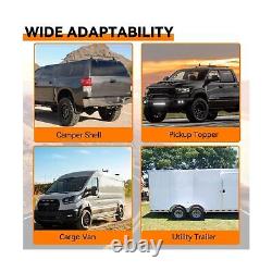 55 Truck Cap & Topper Ladder Roof Rack Adjustable Van Rack for Kayak Canoe L
