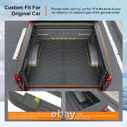 5.5FT Truck Bed Rail Caps Compatible with 2015-2025 Ford F150 Truck Bed Mat T