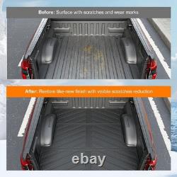5.5FT Truck Bed Rail Caps Compatible with 2015-2025 Ford F150 Truck Bed Mat T