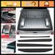5.5ft Truck Bed Rail Caps For 2015-2024 Ford F150, Tpe Side Rail Protectors & Ta