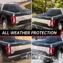 5'5ft Combination Truck Bed Rail Caps Compatible with Ford F150 2015-2020