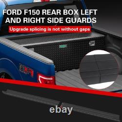5'5ft Combination Truck Bed Rail Caps Compatible with Ford F150 2015-2020 Acc