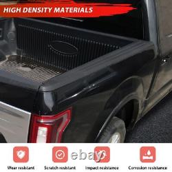 5'5ft Truck Bed Rail Caps for Ford F150 2015-2020, Smooth Finish Back withStake