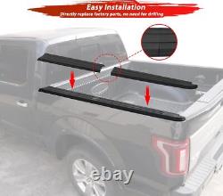 5'5ft Truck Bed Rail Caps for Ford F150 2015-2020, Smooth Finish Back withStake