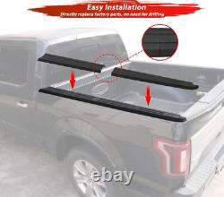 5'5ft Truck Bed Rail Caps for Ford F150 2015-2020, Smooth Finish Back withStake