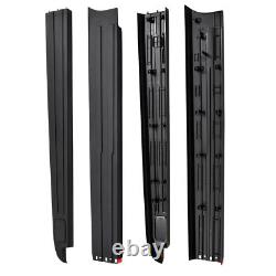 5'5ft Truck Bed Rail Caps for Ford F150 2015-2020, Smooth Finish Back withStake
