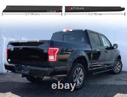 5'5ft Truck Bed Rail Caps for Ford F150 2015-2020, Smooth Finish Back withStake