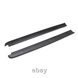 5.5in Truck Bed Rail Caps Right Left for 04-05 F150 66in Black