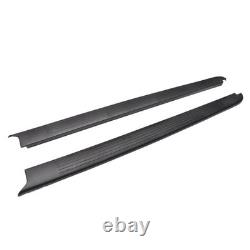 5.5in Truck Bed Rail Caps Right Left for 04-05 F150 66in Black