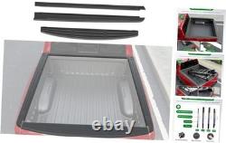 5.7FT Truck Bed Rail Caps Compatible with 2019-2026 Dodge Ram 1500 Tailgate