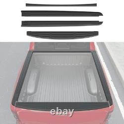 5.7FT Truck Bed Rail Caps Compatible with 2019-2026 Dodge Ram 1500 Tailgate