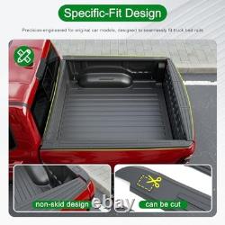 5.7FT Truck Bed Rail Caps Compatible with 2019-2026 Dodge Ram 1500 Tailgate