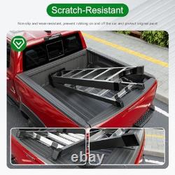 5.7FT Truck Bed Rail Caps Compatible with 2019-2026 Dodge Ram 1500 Tailgate