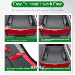 5.7FT Truck Bed Rail Caps Compatible with 2019-2026 Dodge Ram 1500 Tailgate