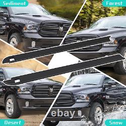 5.7Ft Truck Bed Rail Caps Compatible with Dodge Ram 1500 2009-2018, Top Protecto