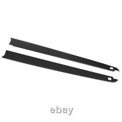 5.7' Truck Bed Rail Caps for Dodge Ram 09-18 WithStake Holes Bedrails Covers 2 Pcs