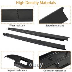 5.7ft Bed Side Rail Caps for 09-18 Ram 1500, Right & Left Side Bed Rail Cover