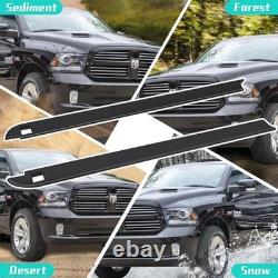 5.7ft Truck Bed Rail Caps Compatible with Dodge Ram 1500 2009-2018, Top