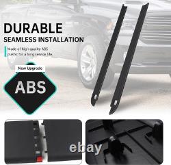 5.7ft Truck Bed Rail Caps Compatible with Dodge Ram 1500 2009-2018, Top Black
