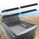 5.7ft Truck Bed Rail Caps Compatible With Dodge Ram 1500 Large, Black