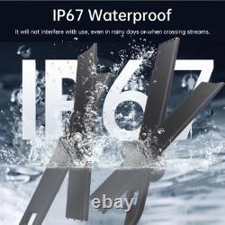 5.7ft Truck Bed Rail Caps Compatible with Dodge Ram 1500 Large, Black