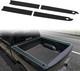 5.7ft Truck Bed Rail Caps For Dodge Ram 1500 09-18, Smooth Finish Back Withstak