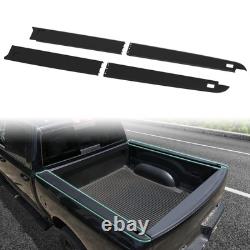 5.7ft Truck Bed Rail Caps for Dodge Ram 1500 09-18, Smooth Finish Back withStak