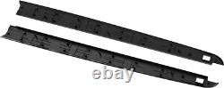 5.7ft Truck Bed Rail Caps for Dodge Ram 1500 09-18, Smooth Finish Back withStak