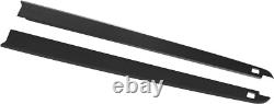 5.7ft Truck Bed Rail Caps for Dodge Ram 1500 09-18, Smooth Finish Back withStak