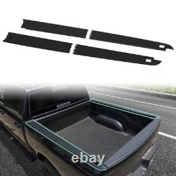 5.7ft Truck Bed Rail Caps for Dodge Ram 1500 09-18, Smooth Finish Back withStake