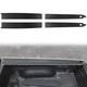 5.7ft Truck Bed Rail Caps For Dodge Ram 1500, Black Smooth Finish Side Back W