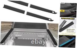 5.7ft Truck Side Bed Rail Caps for Dodge Ram 1500, Bedrails Covers Top