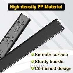 5.7ft Truck Side Bed Rail Caps for Dodge Ram 1500, Bedrails Covers Top