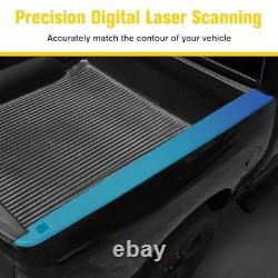 5.7ft Truck Side Bed Rail Caps for Dodge Ram 1500, Bedrails Covers Top