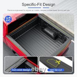 5.8FT Compatible with 2019-2025 Chevy Silverado GMC Sierra Truck Bed Rail Cap