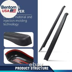 5´8 Truck Bed Rail Caps Cover Compatible with Chevy Silverado 1500 2007-2013 Pa