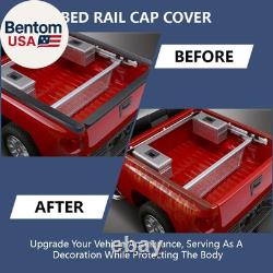 5´8 Truck Bed Rail Caps Cover Compatible with Chevy Silverado 1500 2007-2013 Pa