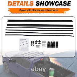 60Truck Cap&Topper Ladder Roof Rack Adjustable Van Rack for Kayak Canoe Lumber